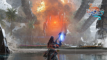 Horizon Forbidden West: The Burning Shore's, video game, Horizon Forbidden West HD wallpaper