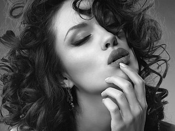 PORTRAIT BW, graphy, face, bw, woman, beauty HD wallpaper