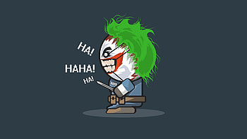 Joker Haha, joker, superheroes, artist, artwork, digital-art HD wallpaper
