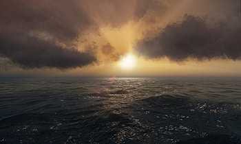 underwater, fire, strength, armor, steel HD wallpaper