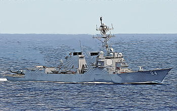 USS Bulkeley, , vector art, DDG-84, destroyer, United States Navy, US army, abstract ships, battleship, US Navy, Arleigh Burke-class, USS Bulkeley DDG-84 HD wallpaper