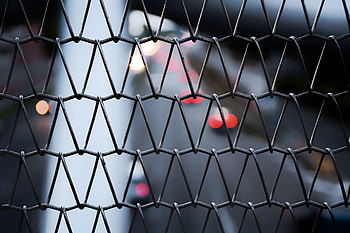 Macro, Blur, Smooth, Grid, Metal, Metallic, Fencing, Enclosure, Bokeh, Boquet HD wallpaper