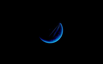 Moon, Shine, Light, Minimalism HD wallpaper