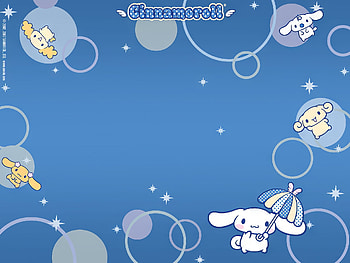 Cinnamoroll Anime - Adorable Blue Background, Anime, Cinnamoroll HD wallpaper