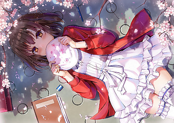 Katou Megumi, Katou, girl, anime, Megumi HD wallpaper