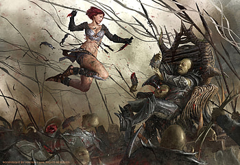 Warrior Women, Women, fantasy, Warrior HD wallpaper
