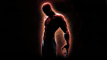 Spider Man Black Background, spiderman, superheroes, artwork, artist, artstation HD wallpaper