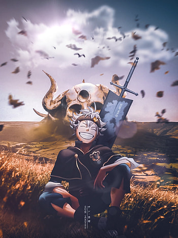 ASTA, cloud, sky, Anime HD phone wallpaper
