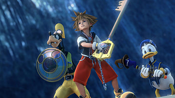 Kingdom Hearts PC , Stunning visuals, Digital art, RPG game HD wallpaper