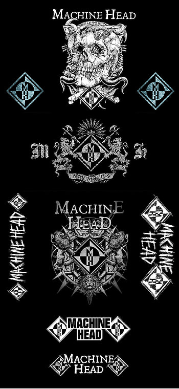 Machine Head rock, badge, symbol HD phone wallpaper