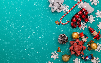 Merry Christmas!, card, craciun, red, blue, christmas, new year HD wallpaper