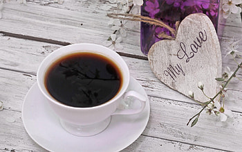 My Love, coffee, my, tea, love HD wallpaper