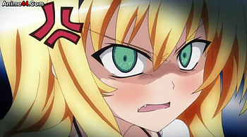 Mio Isurugi, mm, anime, angry, girl HD wallpaper