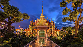 Wat Arun, Thailand HD wallpaper