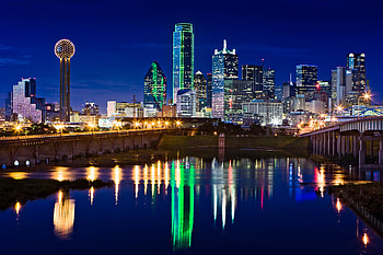 Dallas Skyline, Downtown Dallas, Urban cityscape, Texas HD wallpaper