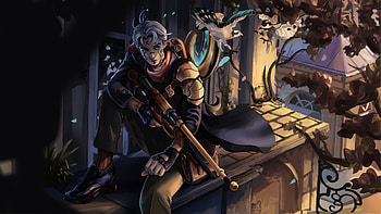 PARYSIAN APHELIOS, Aphelios (League Of Legends), video game, League Of Legends HD wallpaper