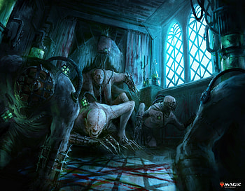 Empty the Laboratory, man made, Magic: The Gathering HD wallpaper