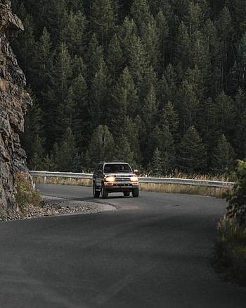 Toyota, Cars, Rocks, Road, Car, Suv, Front View HD phone wallpaper