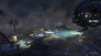 Halo Reach, screen shot, , cool, halo, map HD wallpaper