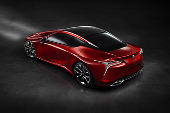 lexus lc 500, sports, lexus, coupe, red HD wallpaper