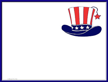 American Top Hat with Star, star, patriotic, uncle sam, 4th of july HD wallpaper