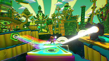 Psychonauts 2 screen, Breathtaking landscapes, Unique art style, Gaming marvel HD wallpaper