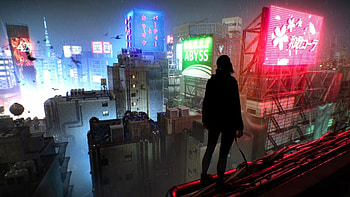 Shibuya district, Ghostwire: Tokyo HD wallpaper