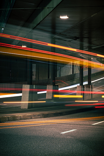 Lights, Miscellanea, Miscellaneous, Road, Movement, Traffic, Blur, Smooth, Long Exposure HD phone wallpaper