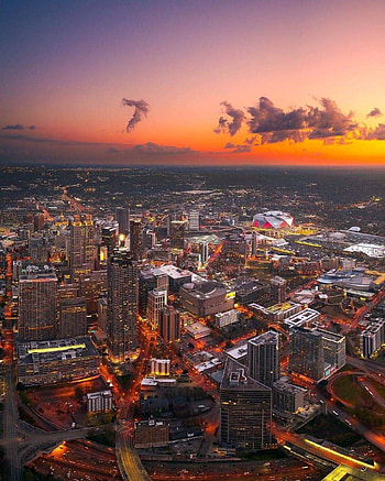 Atlanta Georgia, cloud, sky HD phone wallpaper