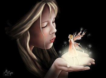 Fairy, Fantasy, Child HD wallpaper