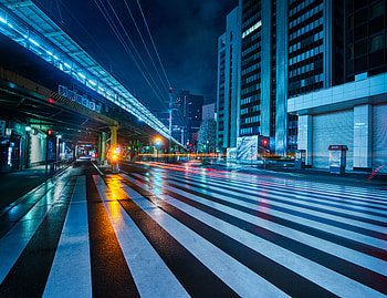 Ginza Tokyo Around Midnight , world, graphy HD wallpaper