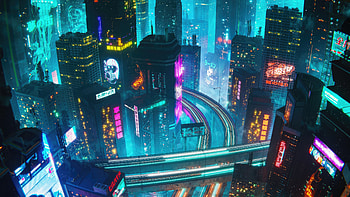 Adrenaline Cityscape City Of Fast World, scifi, city, artist, artwork, digital-art HD wallpaper