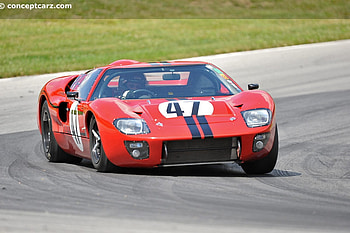 67 GT40, ford, gt40, car, red HD wallpaper
