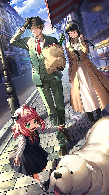 Spy X Family, Bond, Dog HD phone wallpaper
