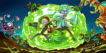 Rick And Morty In Another Dimension Illustration, rick-and-morty, tv-shows, illustration, behance, artist, artwork, digital-art HD wallpaper