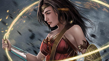 Wonder Woman New Artss, wonder-woman, superheroes, artist, artwork, digital-art, deviantart HD wallpaper