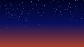 Sunset Sky, night, star, aesthetic, blue, orange (Color), nature, sunset HD wallpaper