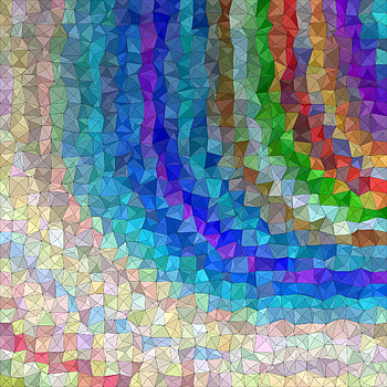 Multicolored, Motley, Texture, Textures, Volume, Convex, Triangles, Polygon HD phone wallpaper