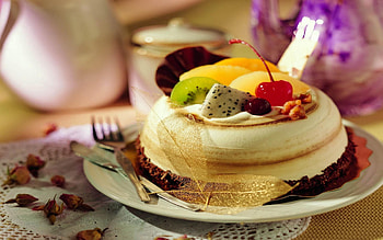 Fruits, Food, Berries, Cake, Tasty, Delicious HD wallpaper