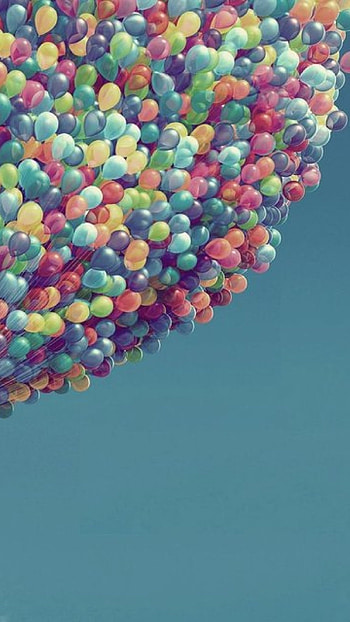 Happy Birtay, Balloons, Background HD phone wallpaper