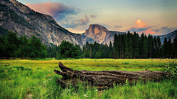 Yosemite National Park, Landscapes HD wallpaper