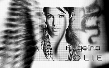 Angelina Jolie, movies, tv, abstract, actress HD wallpaper