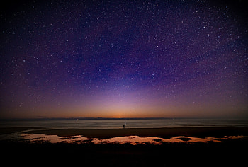 Starry night, sky HD wallpaper