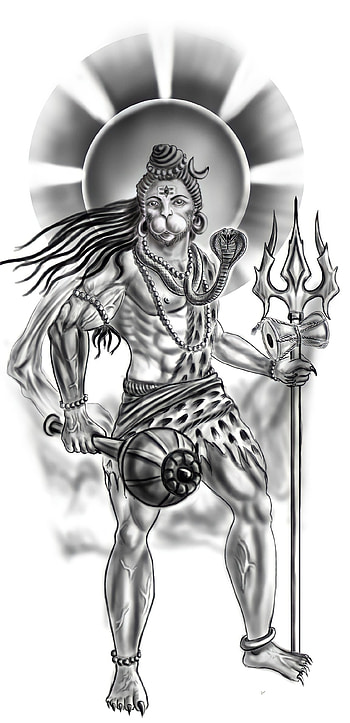 Neelanjeneya, Hanuman, anjaneya HD phone wallpaper