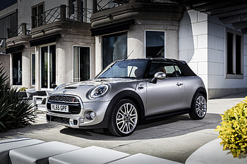 Parked, Silver, MINI Cooper S HD wallpaper