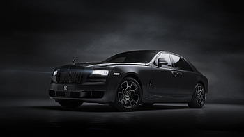 Rolls-Royce Ghost Black Badge 2019 HD wallpaper