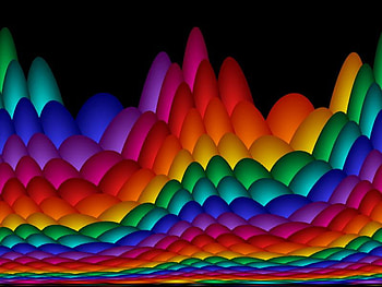 Radio Waves, colors, waves, radio, abstract HD wallpaper