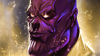 Thanos Cool Art, thanos, superheroes, digital-art, artwork, behance, supervillain HD wallpaper