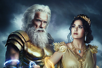 Zeus, Super Bowl commercial, Zeus and Hera's road trip, Exciting adventure HD wallpaper