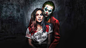 Joker And Harley Passion, joker-2, joker-folie-a-deux, joker, 2024-movies, movies, superheroes, lady-gaga, harley-quinn, artwork, digital-art HD wallpaper